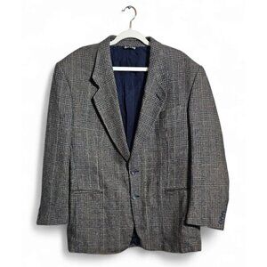 Vintage Vito Rufolo silk & wool made in Italy sport coat jacket blazer size 44R